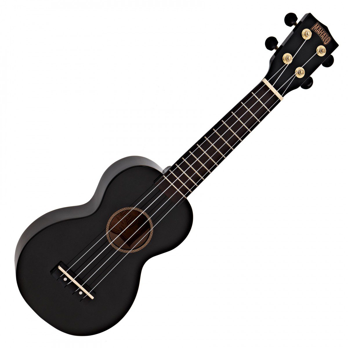 Mahalo Rainbow soprano ukulele Black