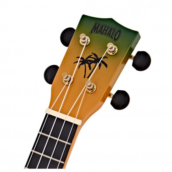 Mahalo Soprano Ukulele Hawaiian Green