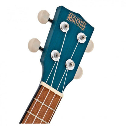 Mahalo Kahiko soprano ukulele Blue