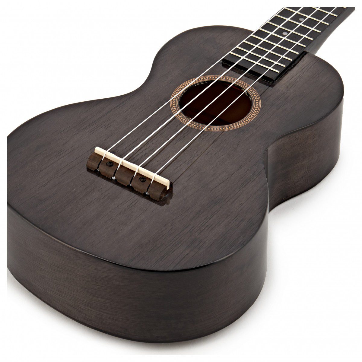 Mahalo Hano concert ukulele Black