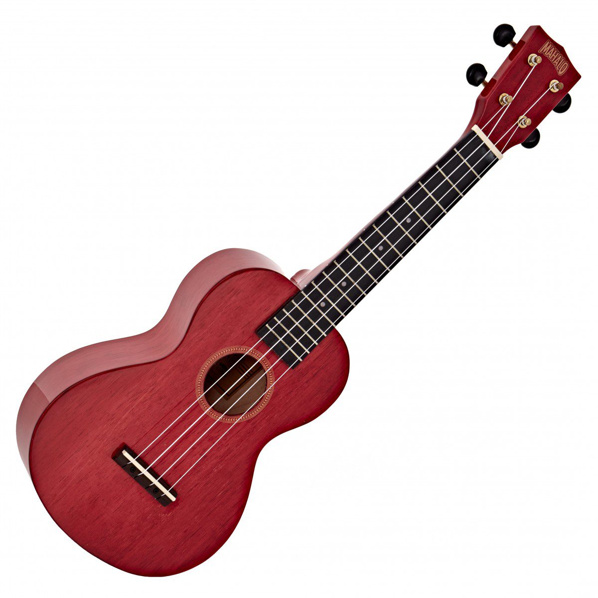 Mahalo Hano concert ukulele Red