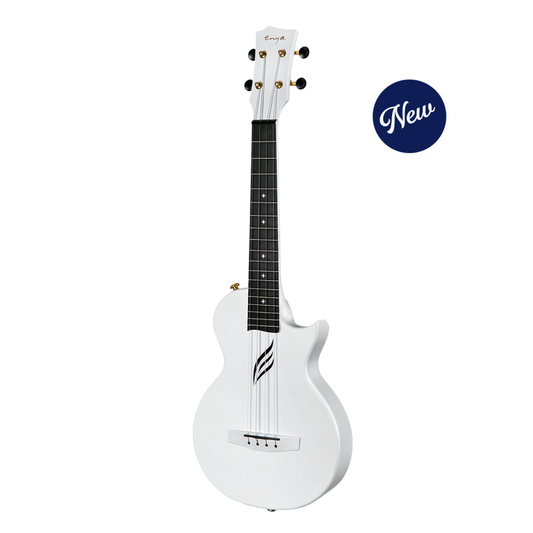 Enya Nova UE White Electro-Acoustic Concert Ukulele