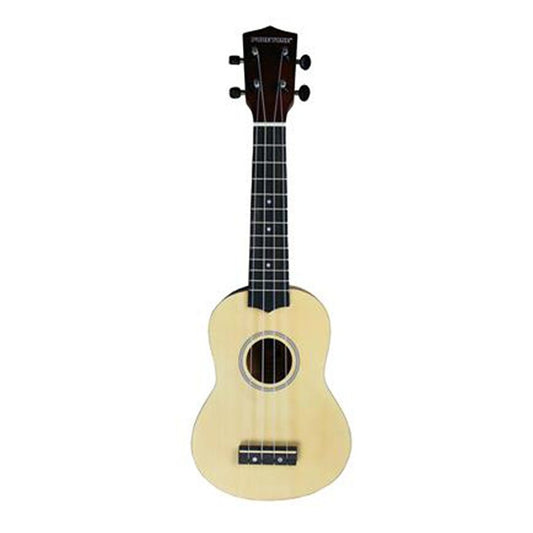 Pure Tone Soprano Ukulele Natural Pack KUS15