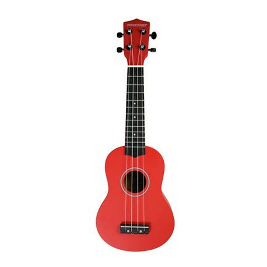 Pure Tone Soprano Ukulele Red Pack KUS15