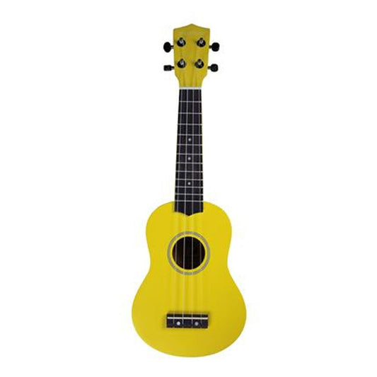 Pure Tone Soprano Ukulele Yellow Pack KUS15