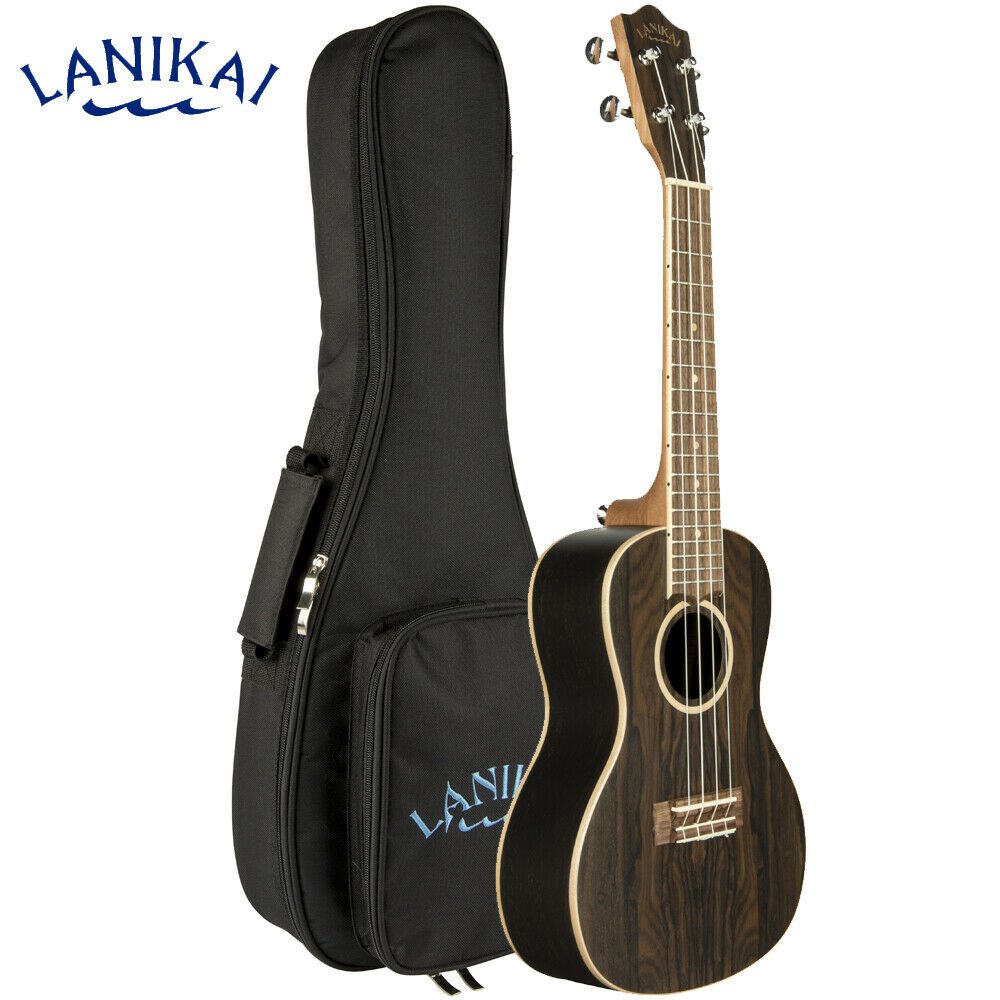 Lanikai ZR-C Ziricote Concert c/w Gig Bag