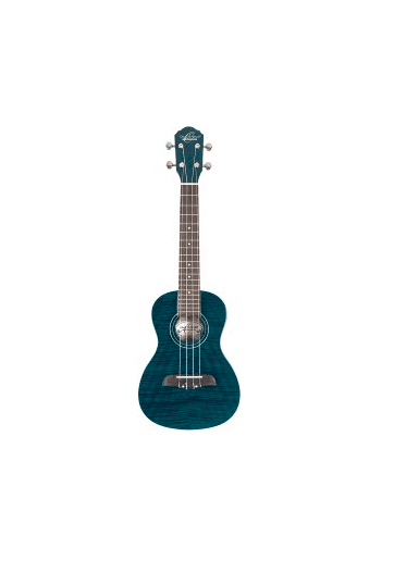 Oscar Schmidt OU2FTR-A-U Concert Ukulele Transparent Blue