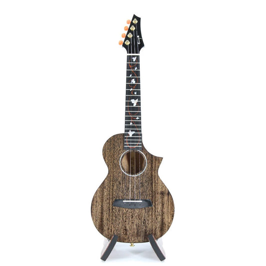 Enya EUT-M6 Black All Solid Mahogany Tenor Ukulele