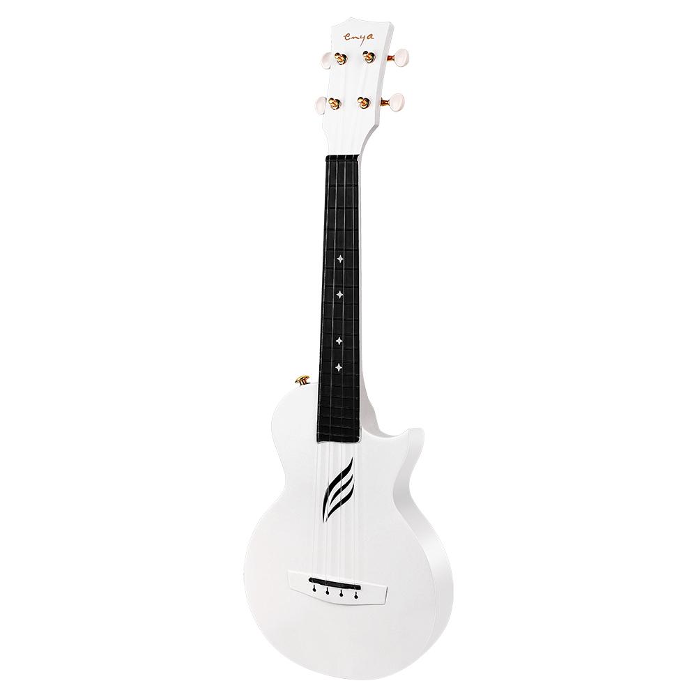 Enya Nova U Carbon White Ukulele